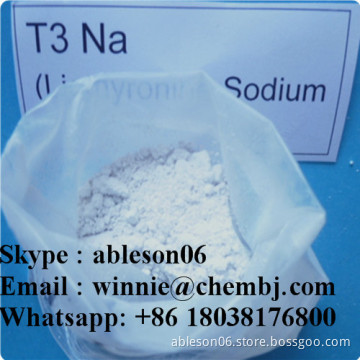 Weight Loss Steroid Powder Liothyronine Sodium T3 / Cytomel CAS 55-06-1